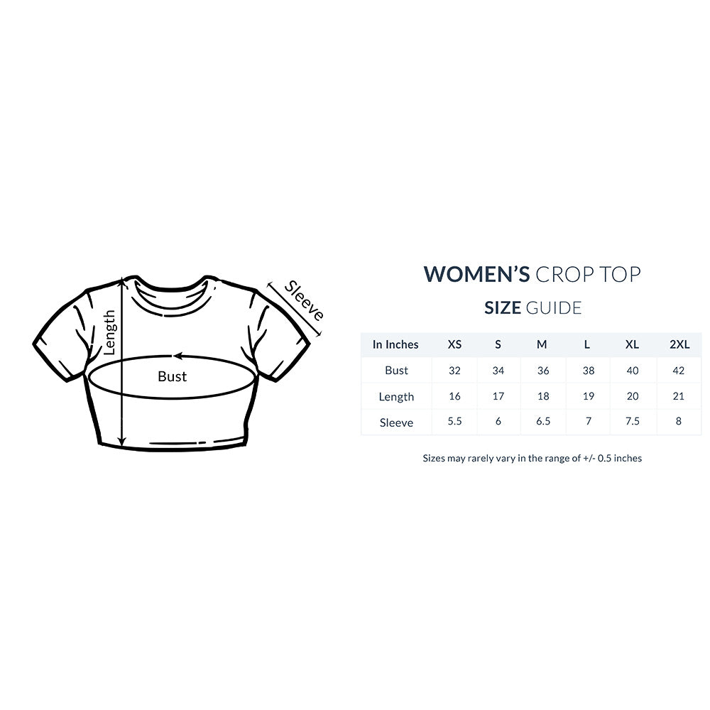 AST White Women Crop Tops