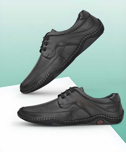 Roman Black Casual shoes For Men